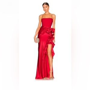 Cinq a sept red dress sz 4